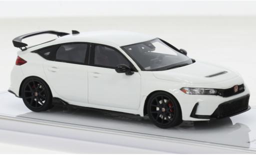 Diecast model cars Honda Civic Type R white 2023 1/43 TrueScale Miniatures