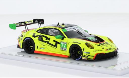 Diecast model cars Porsche 911 GT3 R No.77 Volt Racing IMSA 24h Daytona 2023 1/43 TrueScale Miniatures