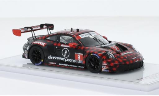 Diecast model cars Porsche 911 GT3 R No.9 Pfaff Motorsport IMSA 12h Sebring 2023 1/43 TrueScale Miniatures