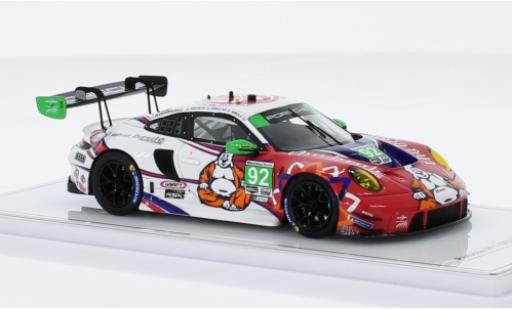 Diecast model cars Porsche 911 GT3 R No.92 Kelly-Moss with Riley IMSA 12h Sebring 2023 1/43 TrueScale Miniatures
