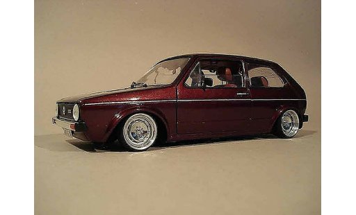 Volkswagen Golf GTI 1/18 Solido German Look bloc moteur 16s diecast model cars