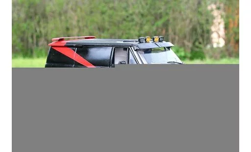 Chevrolet Van fourgon 1/18 Highway 61 agence tous risques - the a-team diecast model cars