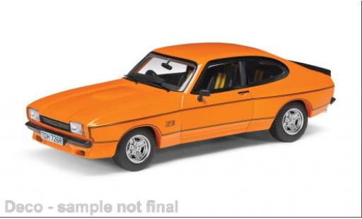 Diecast model cars Ford Capri 3.0S MK II 3.0 S X-Pack orange RHD 1977 1/43 Vanguards