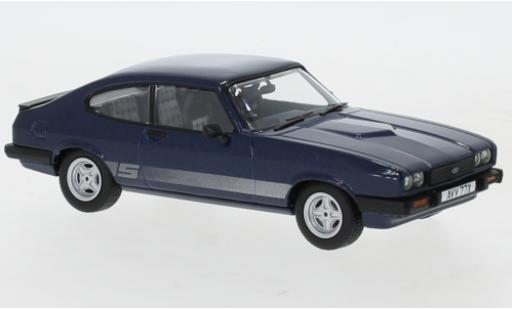 Diecast model cars Ford Capri 2.0S MkIII 2.0 S metallic blue RHD 1978 1/43 Vanguards