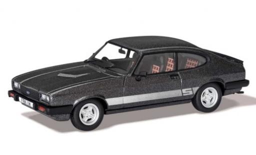Diecast model cars Ford Capri 3.0S MkIII metallic grey/grey RHD 1978 1/43 Vanguards