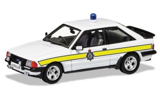 Diecast model cars Ford Escort XR3i Mk III RHD Durham Constabulary 1983 1/43 Vanguards