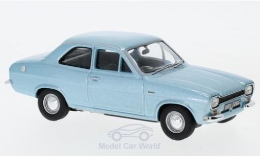 Diecast model cars Ford Escort MK1 Twin-Cam metallic blue RHD 1/43 Vanguards