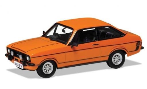 Diecast model cars Ford Escort Sport Mk2 1600 orange/Dekor RHD 1/43 Vanguards