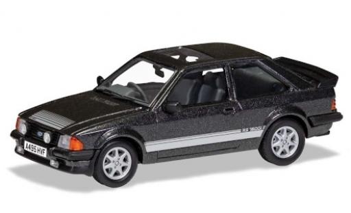 Diecast model cars Ford Escort RS 1600i MkIII RS1600i metallic grey RHD 1983 1/43 Vanguards