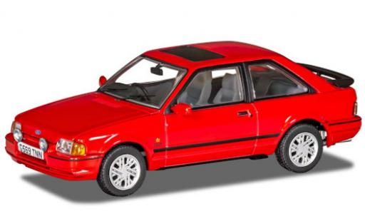 Diecast model cars Ford Escort XR3i MkIV red RHD 1989 1/43 Vanguards