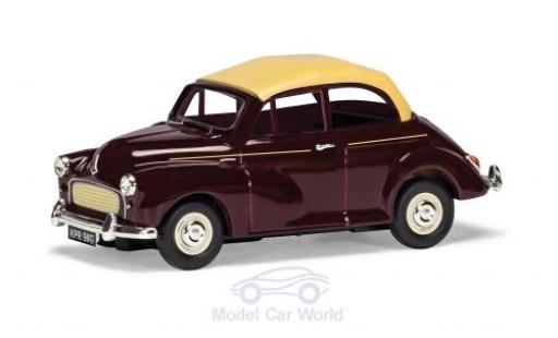 Diecast model cars Morris Minor Convertible 1000 red/beige RHD 1/43 Vanguards