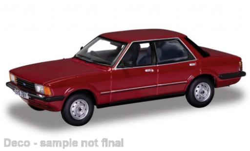 Diecast model cars Ford Cortina GL MK V 1.6 red RHD 1980 1/43 Vanguards