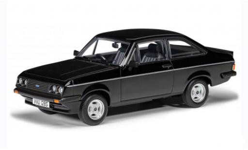 Diecast model cars Ford Escort RS 2000 MK II black RHD 1/43 Vanguards