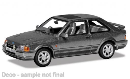 Diecast model cars Ford Escort RS Turbo MK IV metallise grey RHD 1990 1/43 Vanguards