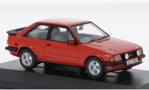 Diecast model cars Ford Escort XR3i MkIII red RHD 1/43 Vanguards