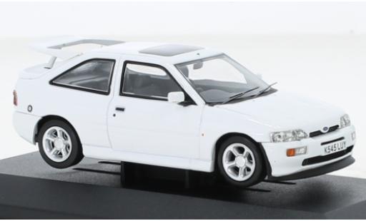 Diecast model cars Ford Escort Cosworth MkV RS white RHD 1992 1/43 Vanguards