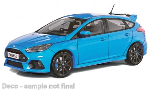 Diecast model cars Ford Focus RS MK III metallise blue RHD 2016 1/43 Vanguards