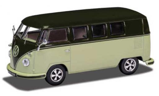 Diecast model cars Volkswagen T1 Base Camper green/green RHD 1/43 Vanguards