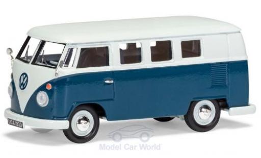 Diecast model cars Volkswagen T1 Base (Typ 2) Camper white/blue RHD 1/43 Vanguards