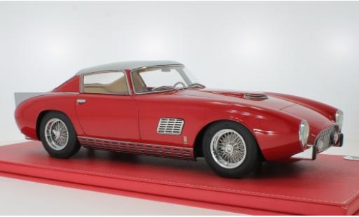 Diecast model cars Ferrari 410 Coupe Superamerica Scaglietti red/grey 1957 im trunk 1/12 Vip Scale Models