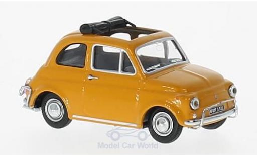 Diecast model cars Fiat 500L Base yellow 1968 1/43 Vitesse
