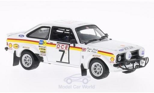 Diecast model cars Ford Escort RS 1800 MKII RS1800 No.7 GP Marokko 1976 R.Clark/J.Porter 1/43 Vitesse