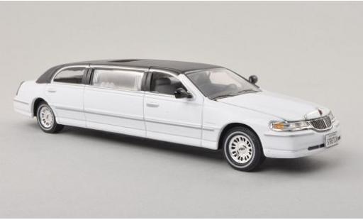 Diecast model cars Lincoln Town Car Base white/black 2000 1/43 Vitesse