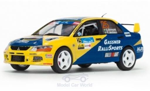 Diecast model cars Mitsubishi Lancer Evolution IX No.25 J&Atilde;&curren;nner Rally 2013 S.Blomqvist/R.Jakobsson 1/43 Vitesse