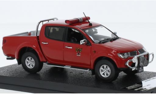 Diecast model cars Mitsubishi L200 Base RHD Macau feu Departement 1/43 Vitesse