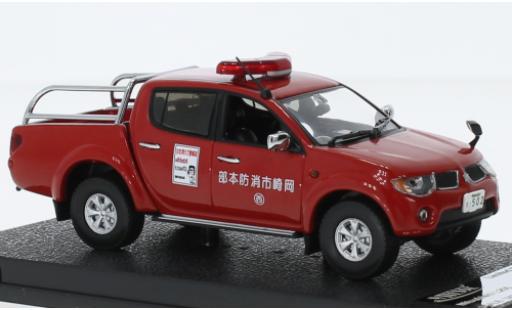 Diecast model cars Mitsubishi L200 Base RHD Shizuoka feu Departement 1/43 Vitesse