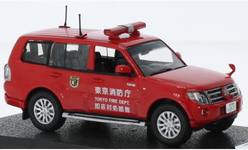 Diecast model cars Mitsubishi Pajero Base RHD Tokyo feu Departement 1/43 Vitesse