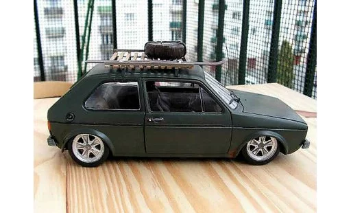 Volkswagen Golf GTI 1/18 Solido rusty diecast model cars
