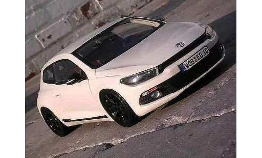 Volkswagen Scirocco Base 1/18 Norev 3 2.0 tsi white diecast model cars