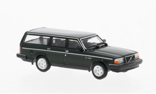Diecast model cars Volvo 240 GL Estate green 1986 1/87 Minichamps