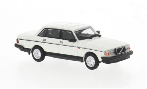 Diecast model cars Volvo 240 GL white 1986 1/87 Minichamps