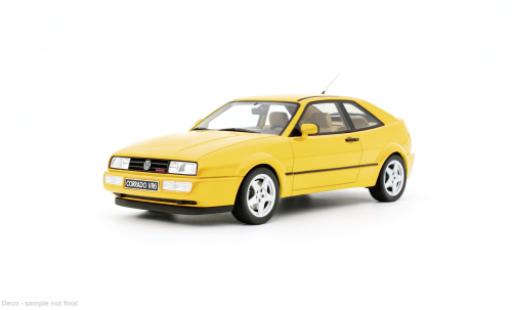 Diecast model cars Volkswagen Corrado G60 yellow 1988 1/18 Ottomobile