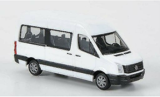 Volkswagen Crafter Bus 1/87 Herpa HD white 2011 diecast model cars