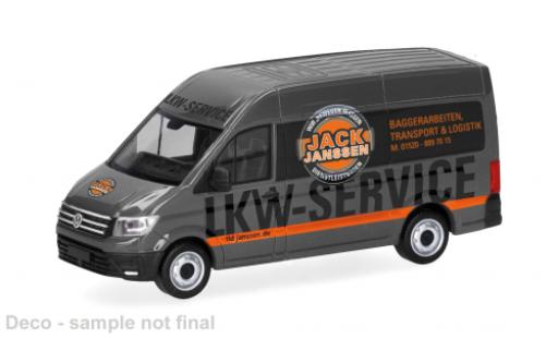 Diecast model cars Volkswagen Crafter Kasten van HD Jack Janssen 1/87 Herpa