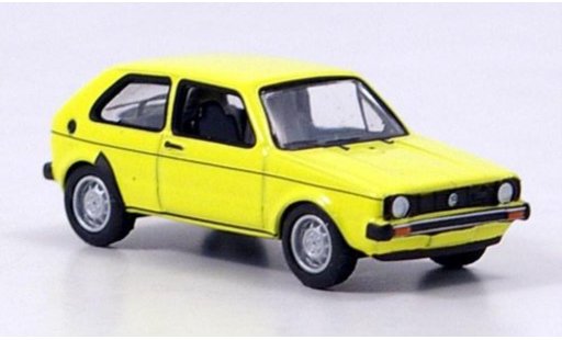 Volkswagen Golf Base 1/87 Bub yellow diecast model cars