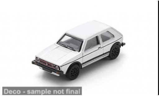 Diecast model cars Volkswagen Golf GTI I white 1/87 Schuco
