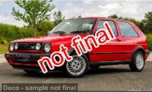 Diecast model cars Volkswagen Golf GTI II red 1984 1/18 Solido