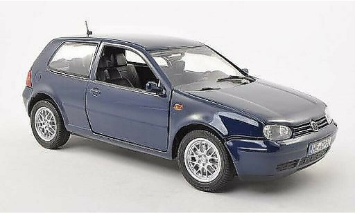 Volkswagen Golf GTI 1/18 Revell blue 3-Turer 1997 diecast model cars