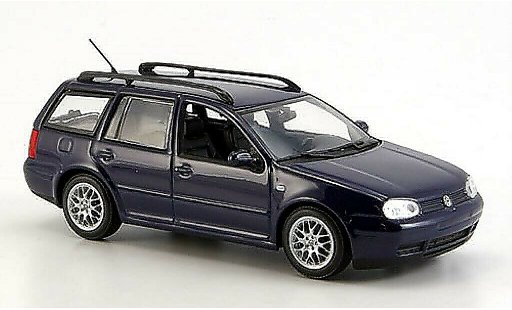 Volkswagen Golf Variant 1/43 Minichamps blue 1999 diecast model cars