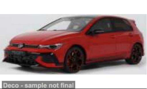 Diecast model cars Volkswagen Golf GTI Mk VIII red 2024 1/18 Ottomobile
