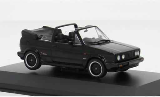 Diecast model cars Volkswagen Golf Base Mk1 black 1/43 Solido