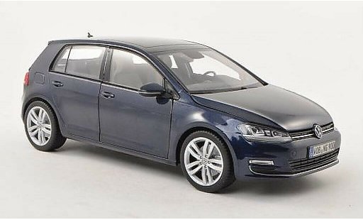 Volkswagen Golf Base 1/18 Norev blue 5-Turer diecast model cars
