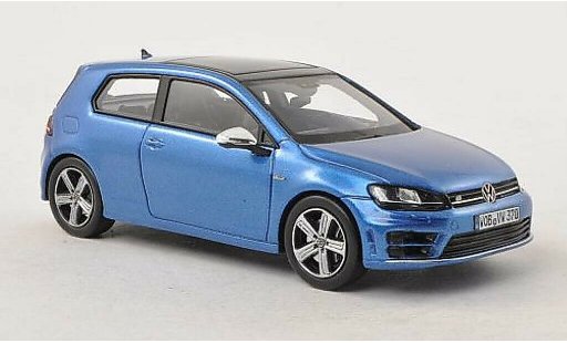 Volkswagen Golf R 1/43 Spark blue 3-Turer 2013 diecast model cars