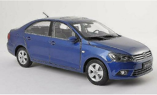 Volkswagen Jetta Base 1/18 Paudi blue 2012 diecast model cars