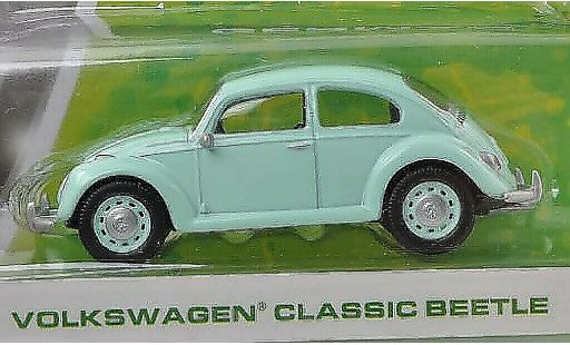 Volkswagen Kafer Base 1/64 Greenlight turquoise diecast model cars