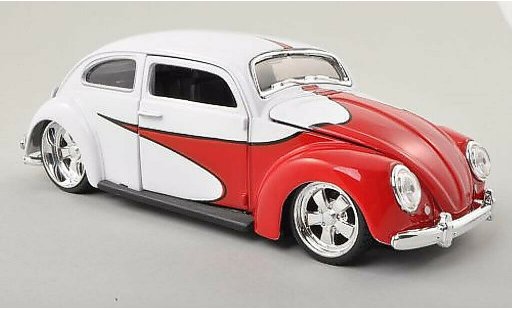 Volkswagen Kafer Base 1/24 Maisto Tuning red/white diecast model cars